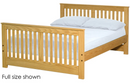 Shaker Bed, Twin, 36" Headboard and 29" Footboard, By Crate Designs. 43769