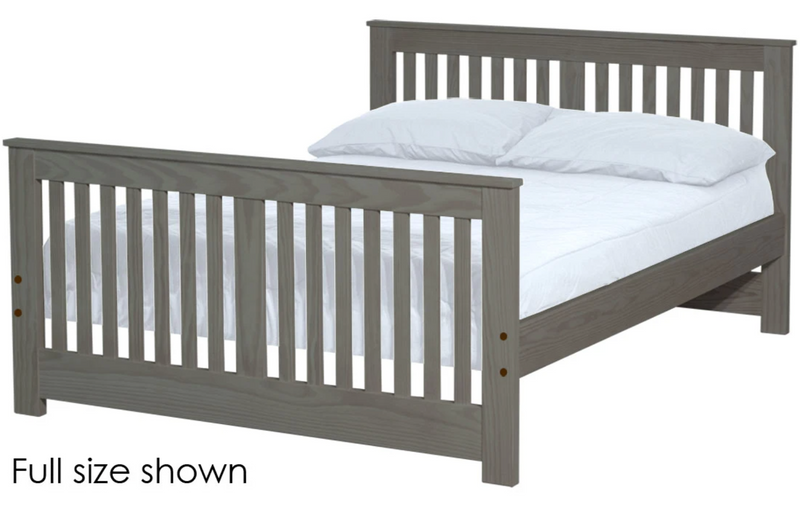 Shaker Bed, Twin, 36" Headboard and 29" Footboard, By Crate Designs. 43769