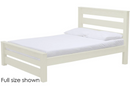 TimberFrame Bed, Twin, 43" Headboard and 18" Footboard, By Crate Designs. 43928