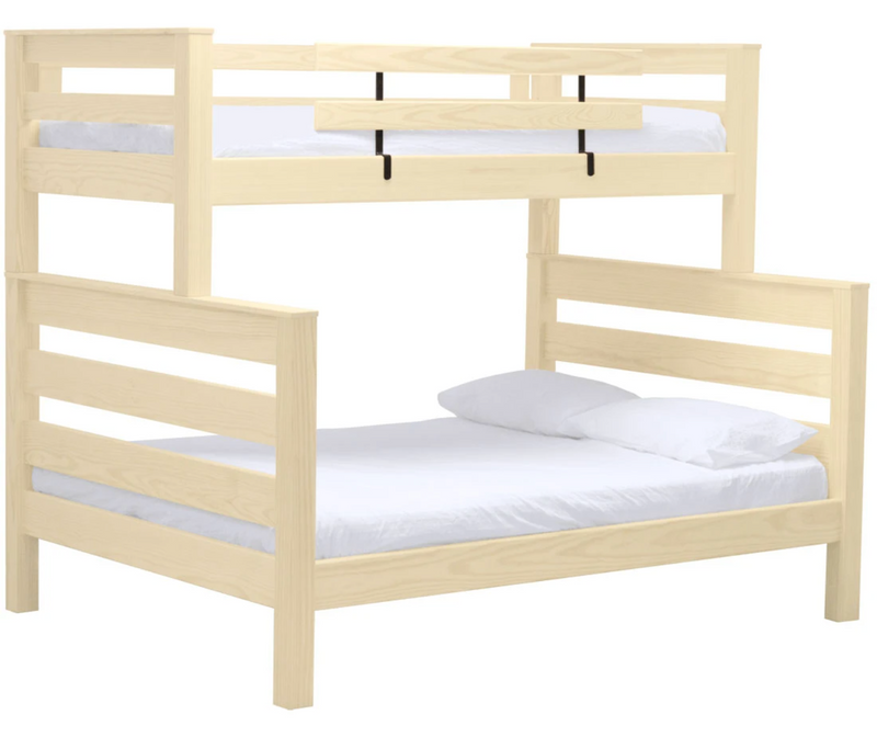 TimberFrame Bunk Bed, TwinXL Over Queen, By Crate Designs. 43958