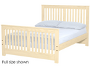 Shaker Bed, Full, 44" Headboard and 29" Footboard, By Crate Designs. 44749