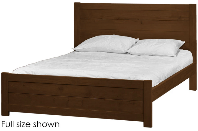 WildRoots Bed, Full, 43" Headboard and 19" Footboard, By Crate Designs. 44899