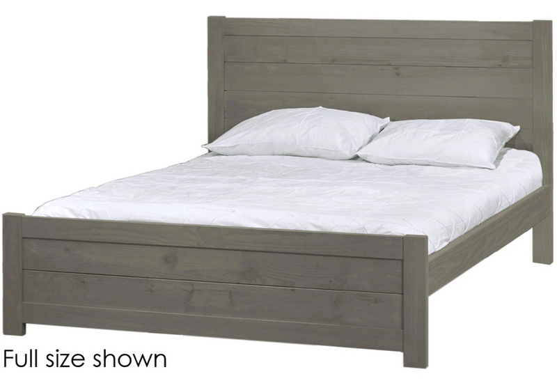 WildRoots Bed, Full, 43" Headboard and 19" Footboard, By Crate Designs. 44899