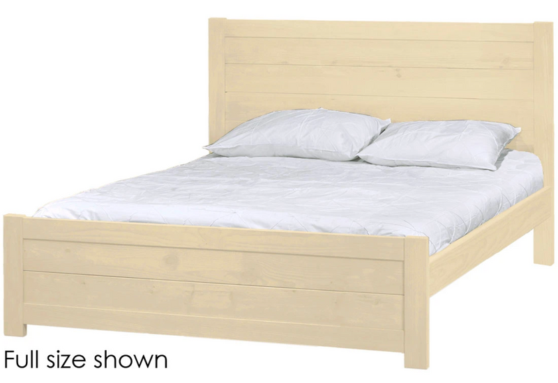 WildRoots Bed, Full, 19" Headboard and Footboard, By Crate Designs. 44899