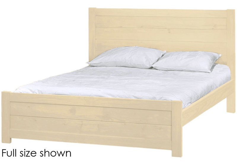 WildRoots Bed, Full, 43" Headboard and 19" Footboard, By Crate Designs. 44899