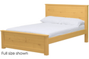HarvestRoots Bed, Queen, 43" Headboard and 19" Footboard, By Crate Designs. 45539