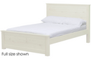 HarvestRoots Bed, Queen, 43" Headboard and 19" Footboard, By Crate Designs. 45539