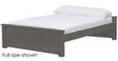 HarvestRoots Bed, Queen, 19" Headboard and Footboard, By Crate Designs. 45599