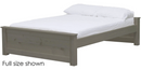 HarvestRoots Bed, Queen, 19" Headboard and Footboard, By Crate Designs. 45599