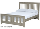 Shaker Bed, Queen, 44" Headboard and 22" Footboard, By Crate Designs. 45742