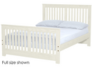 Shaker Bed, Queen, 44" Headboard and 29" Footboard, By Crate Designs. 45749