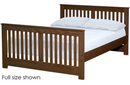 Shaker Bed, Queen, 36" Headboard and 29" Footboard, By Crate Designs. 45769