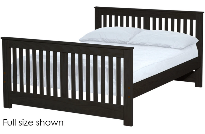 Shaker Bed, Queen, 36" Headboard and 29" Footboard, By Crate Designs. 45769
