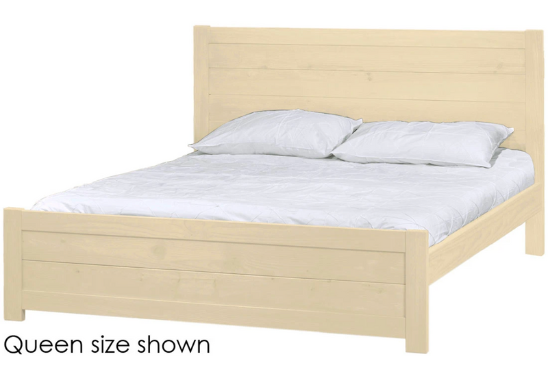 WildRoots Bed, Queen, 43" Headboard and 19" Footboard, By Crate Designs. 45849