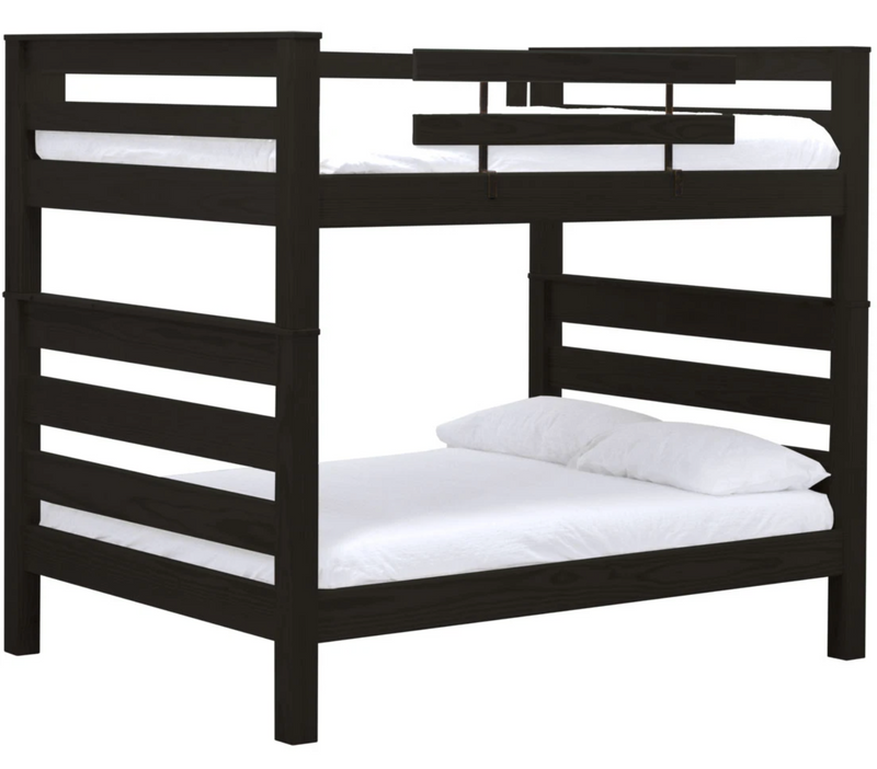 TimberFrame Bunk Bed, Queen Over Queen, By Crate Designs. 45908