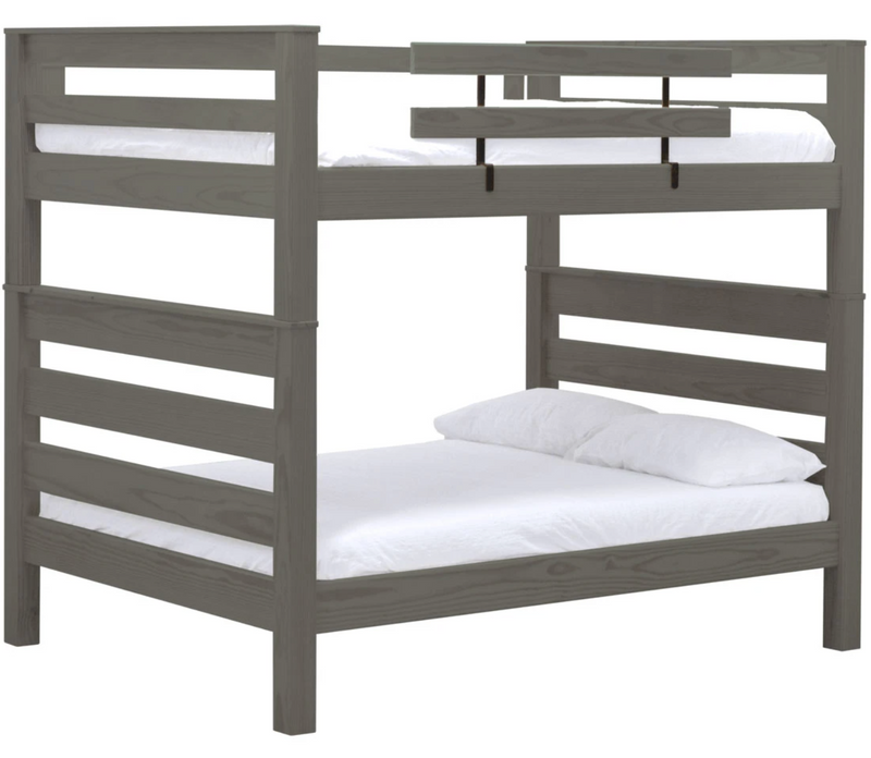 TimberFrame Bunk Bed, Queen Over Queen, By Crate Designs. 45908