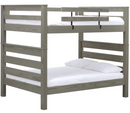 TimberFrame Bunk Bed, Queen Over Queen, By Crate Designs. 45908