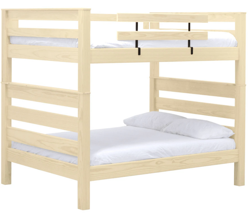 TimberFrame Bunk Bed, Queen Over Queen, By Crate Designs. 45908