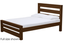 TimberFrame Bed, Queen, 43" Headboard and 18" Footboard, By Crate Designs. 45928
