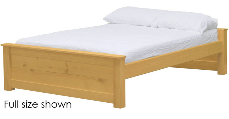 HarvestRoots Bed, King, 19" Headboard and Footboard, By Crate Designs. 46599