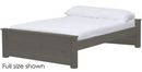 HarvestRoots Bed, King, 19" Headboard and Footboard, By Crate Designs. 46599