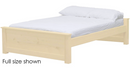 HarvestRoots Bed, King, 19" Headboard and Footboard, By Crate Designs. 46599